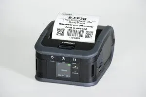 Toshiba B-FP3D portable Printer 